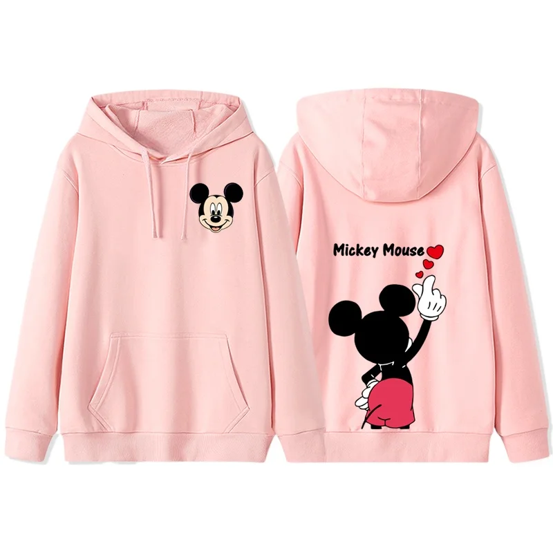 Anime Cartoon Mickey Mouse Disney Donald Duck Daisy Duck Couple Hooded Hoodie kids men women Coat hoodie sweatshirt Pullover top