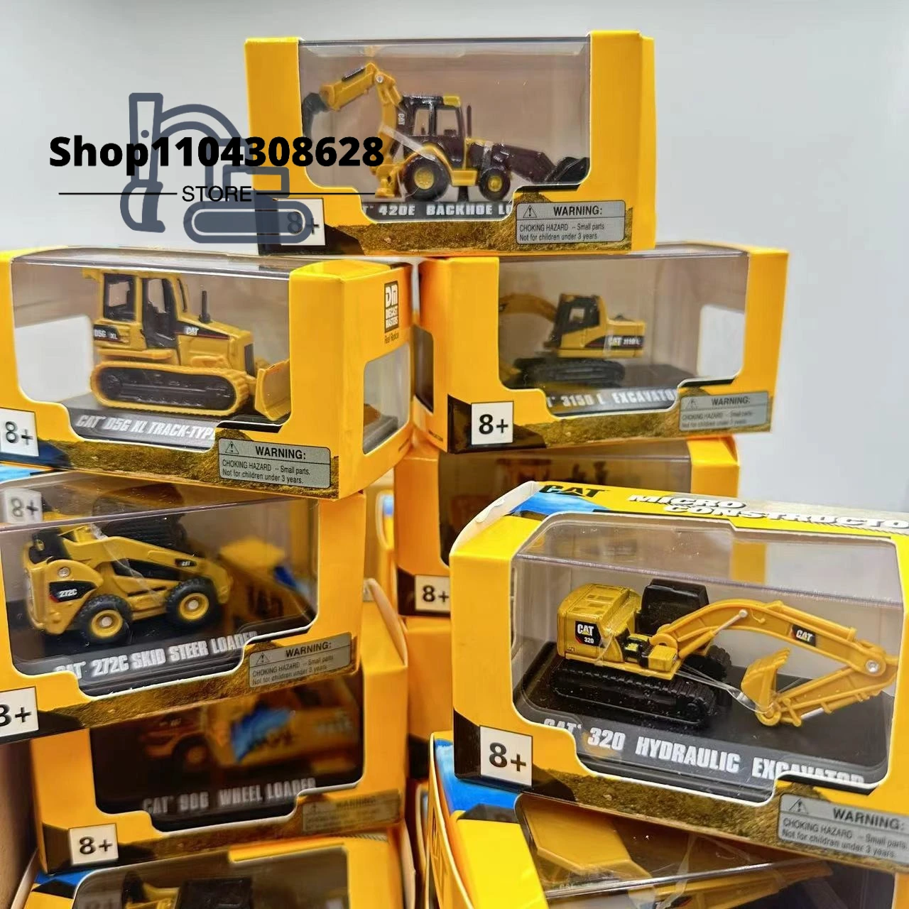 

1:160 CATE320 272C CAT-D8T 420E 950M For cat Excavator Hook Engineering Vehicle Model Loader-Forklift Bulldozer-Forklift