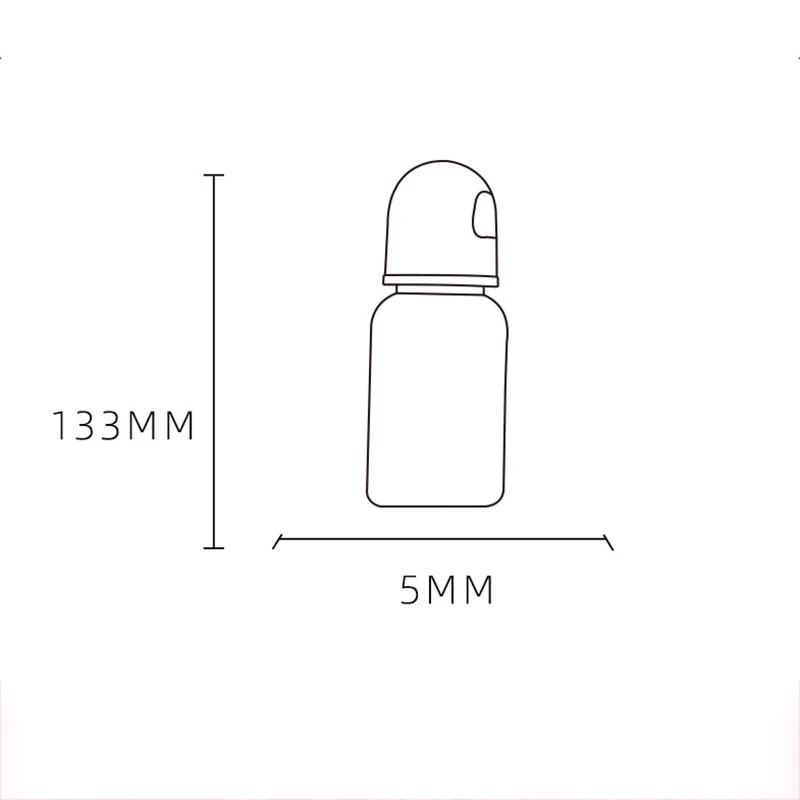 125ML Baby Bottle Infant Newborn Learn Feeding Bottle Kids Drinking Milk Bottles Breast Nipple Pacifier Bottles Standard Caliber