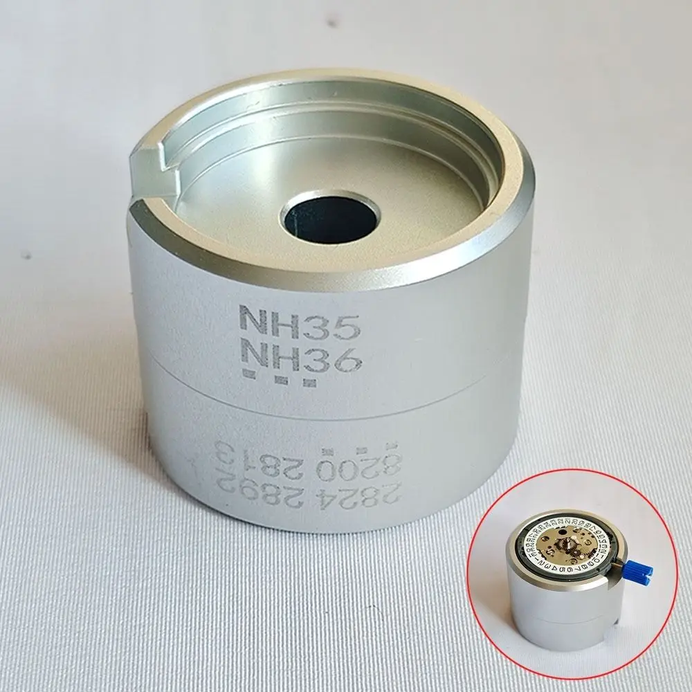 Durable NH35 Watch Movement Holder Bracket 2824 2836 Assembly Tool Movement Fits Repair Tools Mod