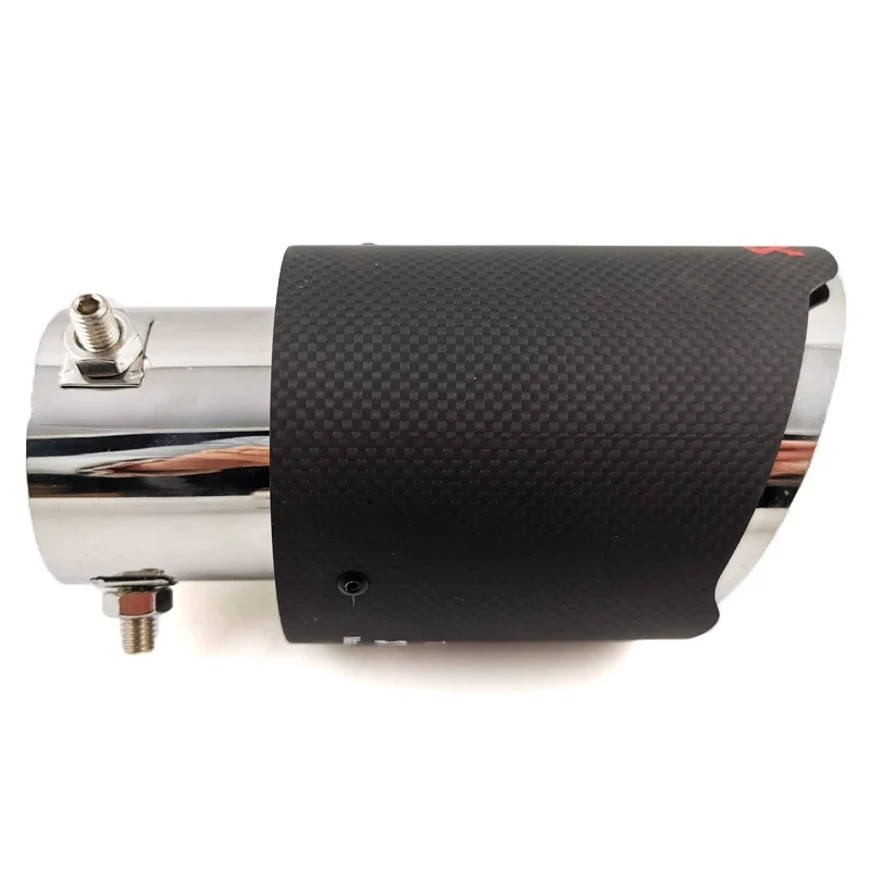 Suitable for Mitsubishi Pajero V73 Tailpipe V93 Exhaust Pipe Sleeve V87 Modification V97 Carbon Fiber Car Decoration Accessories