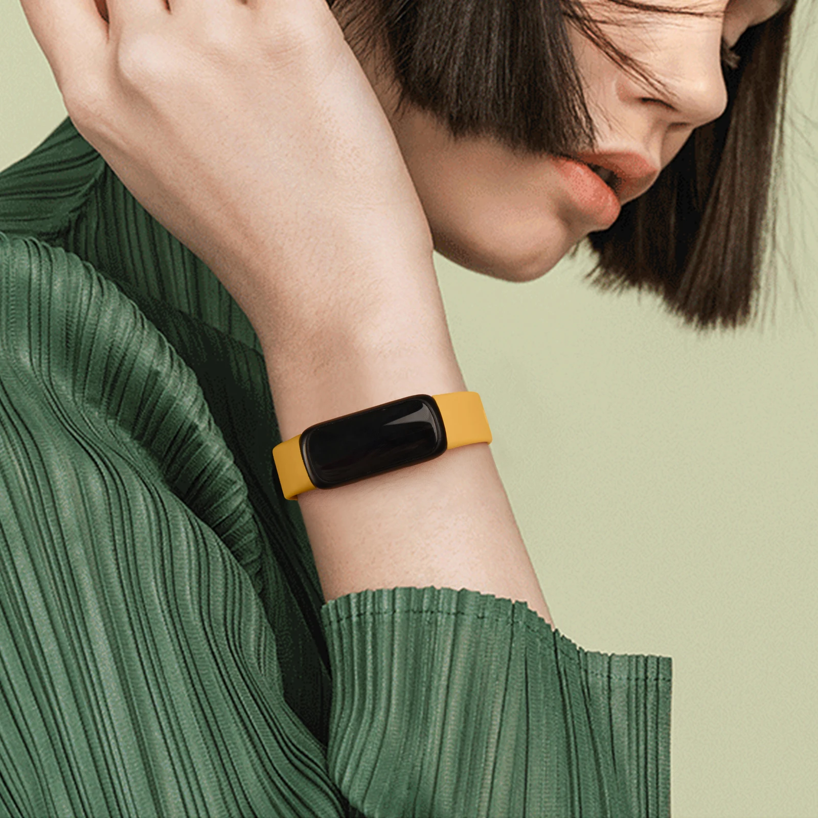 Zachte siliconen band voor Fitbit Inspire 3 Horlogeband Verstelbare polsband voor Fitbit Inspire 3-band Vervanging van sportarmband