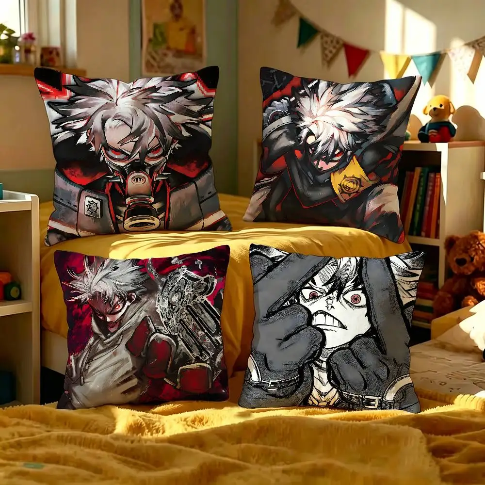 

G-Gachiakuta Pillow Covers Cartoon Sofa Decorative Home Double-sided Printing Short Plush Cute Cushion Cover