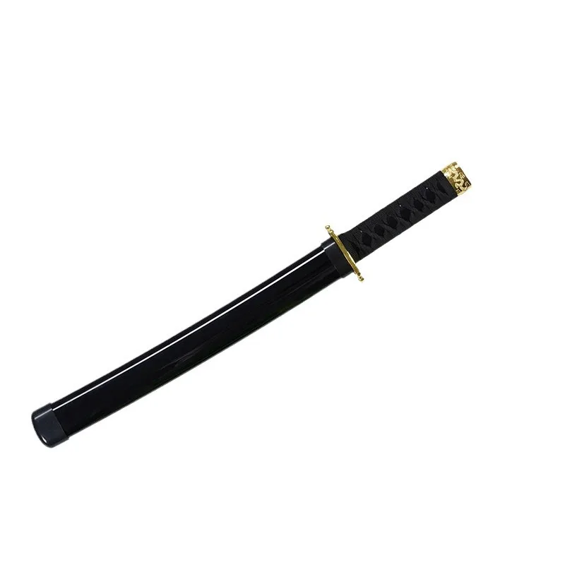 51 cm/20.08in Middeleeuwse Bamboe Korte Zwaarden Cosplay Model Rekwisieten Wapens Collectible Ornamenten Anime Randapparatuur Desktop Decoratie