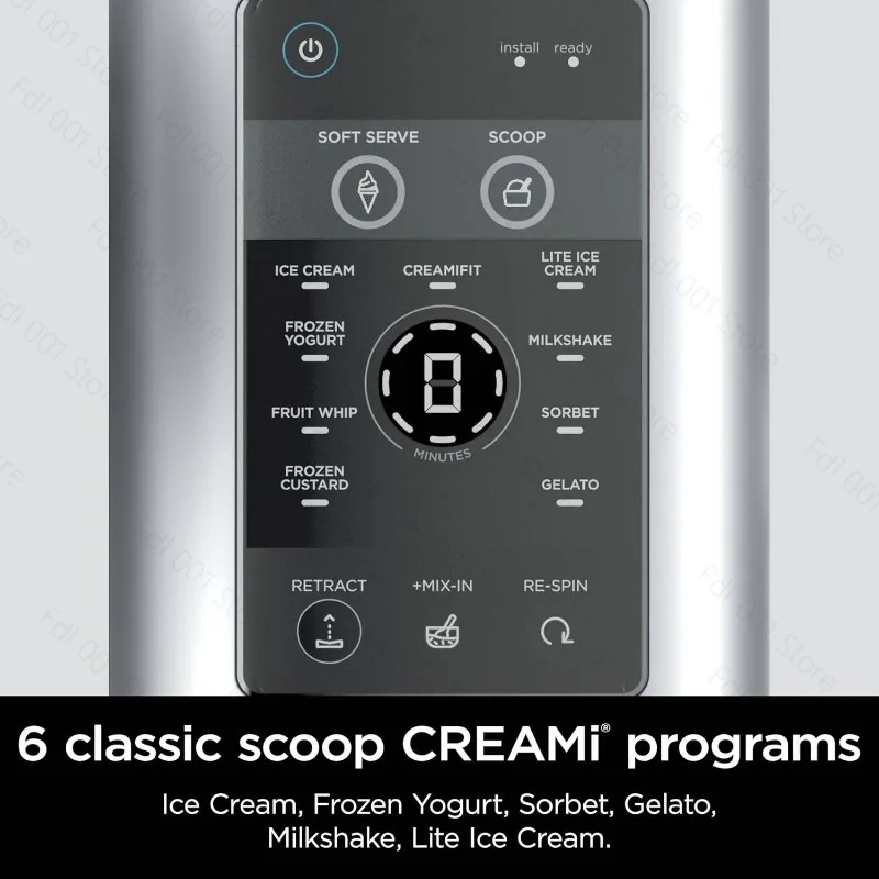 Fruit ice cream machine Household homemade cone smoothie yogurt multi-functional ice cream machine
