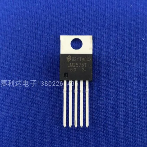 10PCS/lot LM2575T-5.0 5V LM2575 LM2575T 2575 TO-220-5  Imported Original Best Quality In Stock Fast Shipping