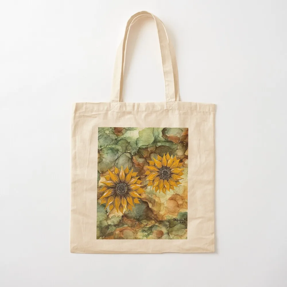 Fall Sunflowers Tote Bag ecological bags shopper bag women shopper bag women canvas Canvas Tote