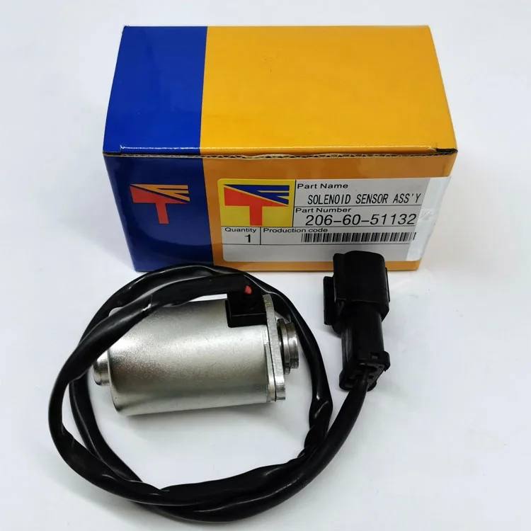 

Supply excavator electrical parts, rotary solenoid valve PC200-6 6D102 206-60-5113 2