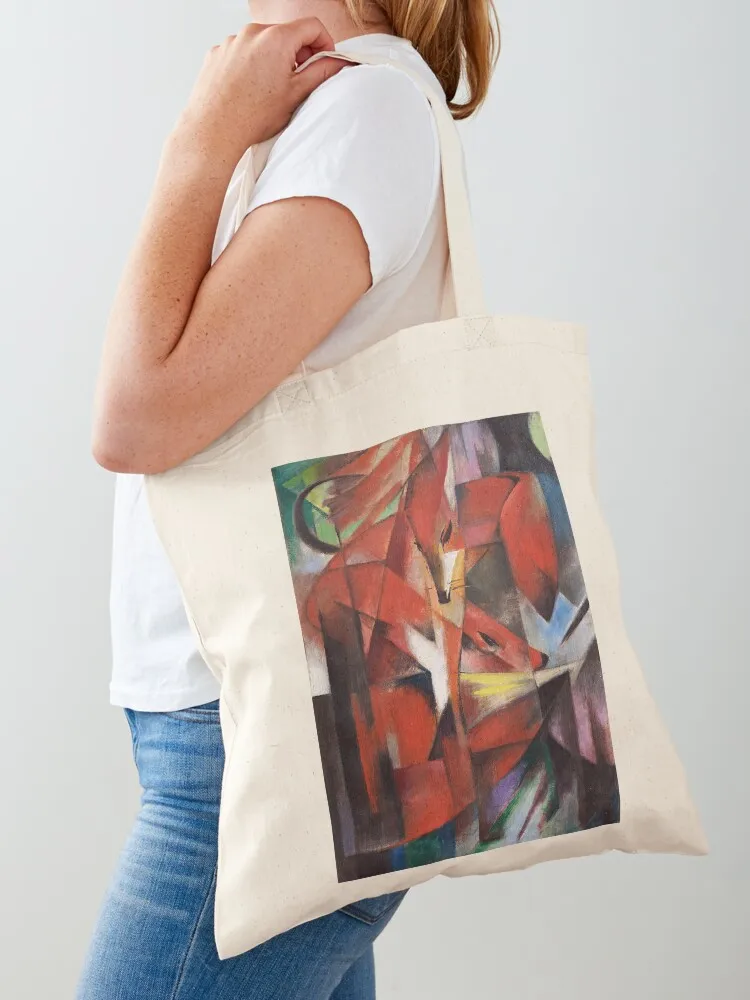 

The Foxes, Franz Marc Tote Bag Portable shopping bag hand bag eco folding hand ladies