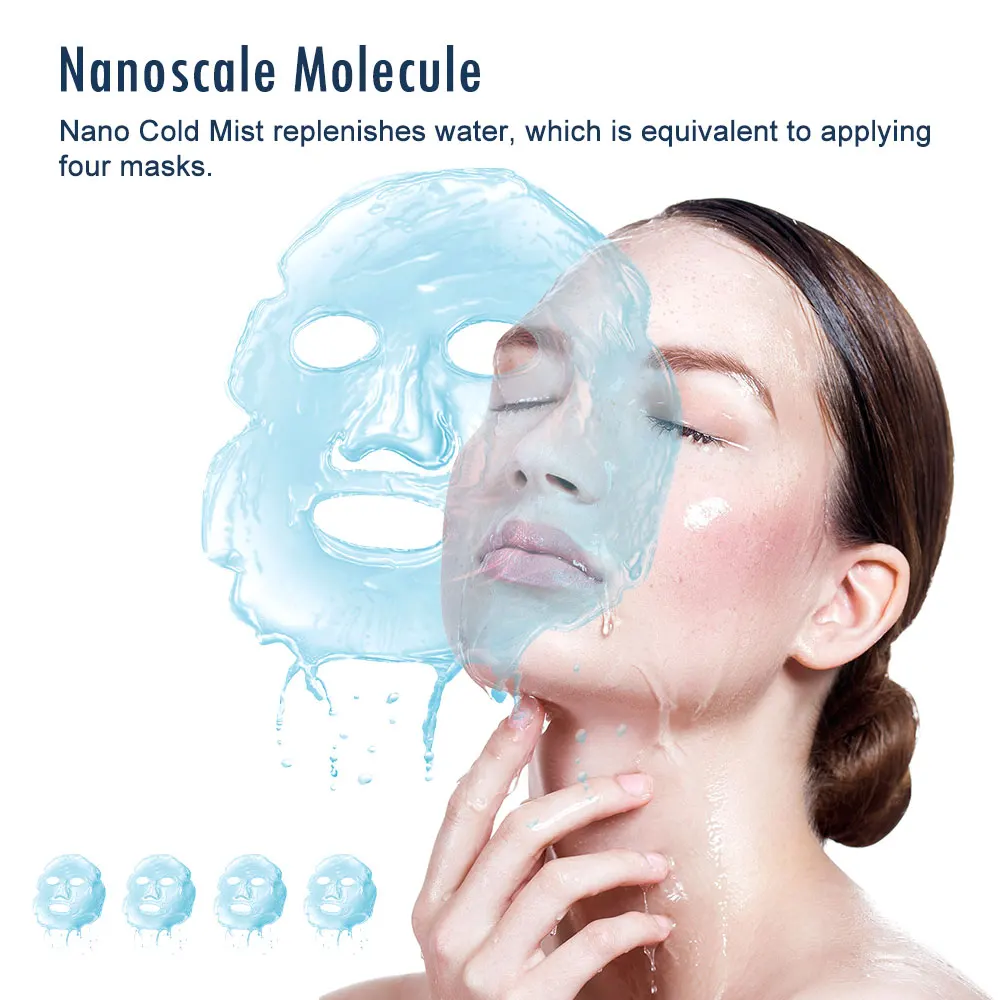 نانو رذاذ جهاز البخار للوجه صغير محمول بخاخ ضباب محمول أداة تجديد المياه ترطيب المرطب أداة العناية بالبشرة