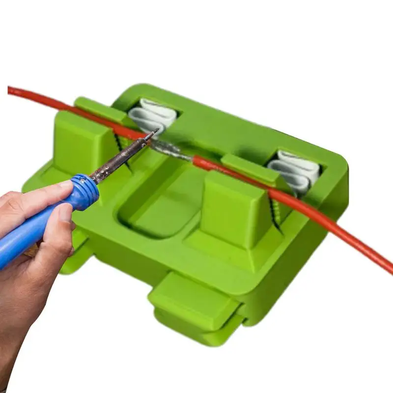 

Кронштейн для сварочной проволоки из АБС-пластика, приспособление для сварочной проволоки из АБС-пластика, паяльная станция, практичный вспомогательный инструмент для толстого тонкого зажима для проволоки