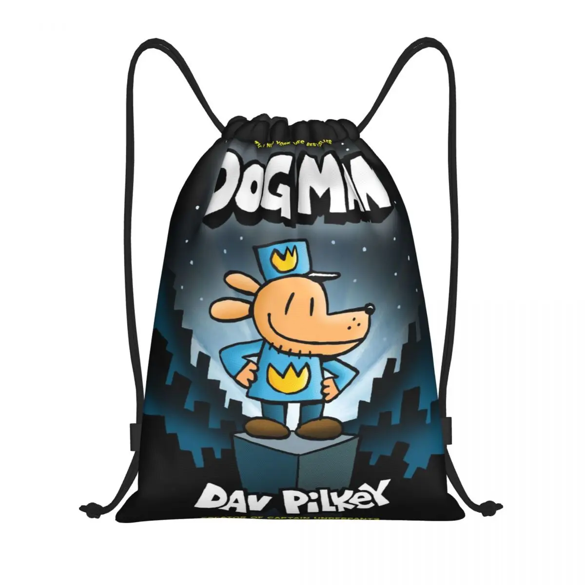 

Custom Dogs Man Drawstring Bag Women Men Lightweight Sports Gym Storage Backpack