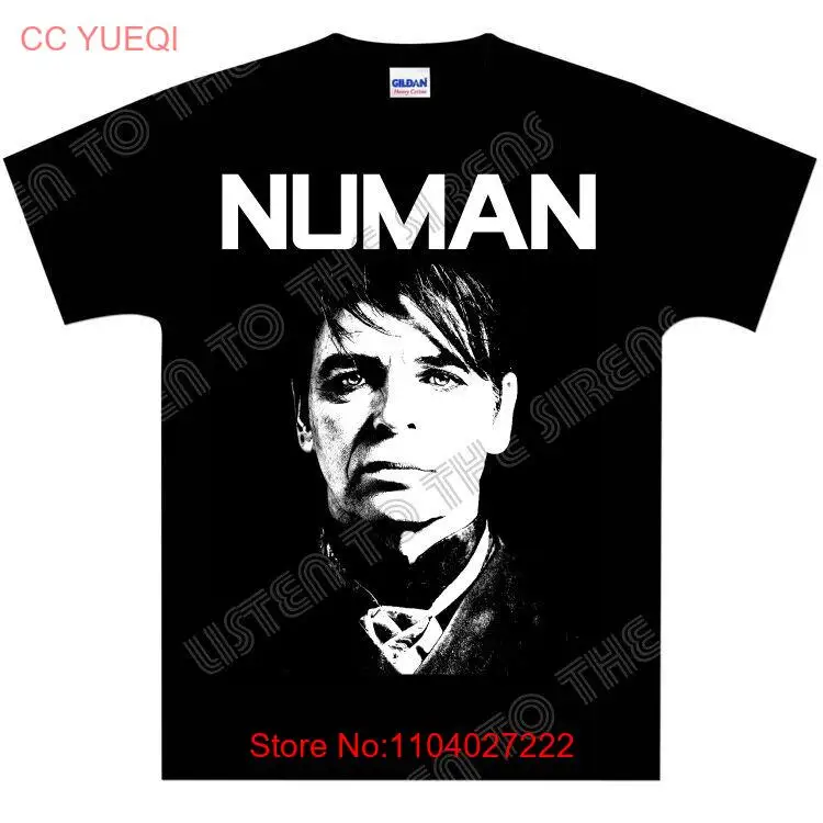 Gary NUMAN NOW T-Shirt (Tubeway Army) - High Quality: NEW