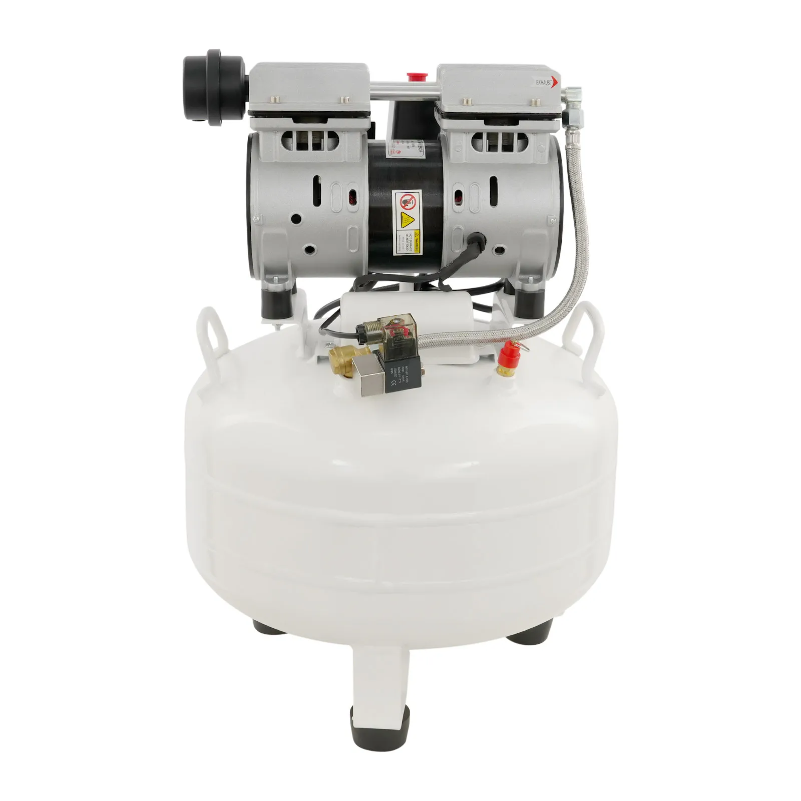 550W luchtcompressor, 110V draagbare luchtcompressor met uitlaat, verticale YM550-30L luchtcompressor