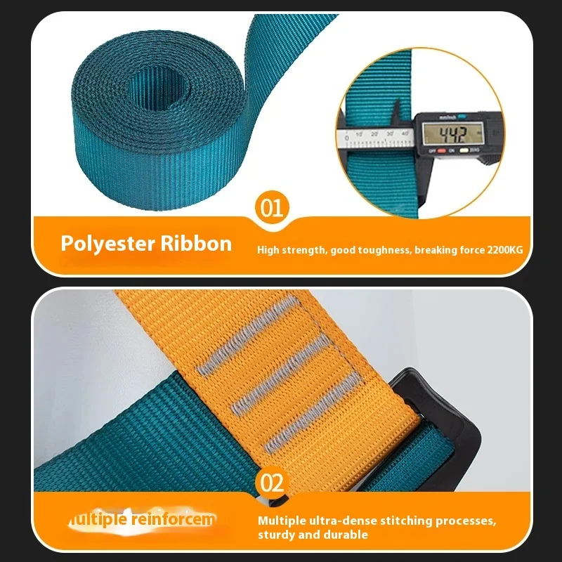 전문가용 하프 암벽 등반 안전 로프 세트 (야외 작업, 추락 방지, 등산 및 구조 장비)