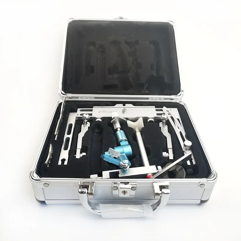 Dental Anatomical Articulator Jaw Frame Set Semi-adjustable Jaw with Facial Arch Transfer Bracket Lab Equipment Tool Products