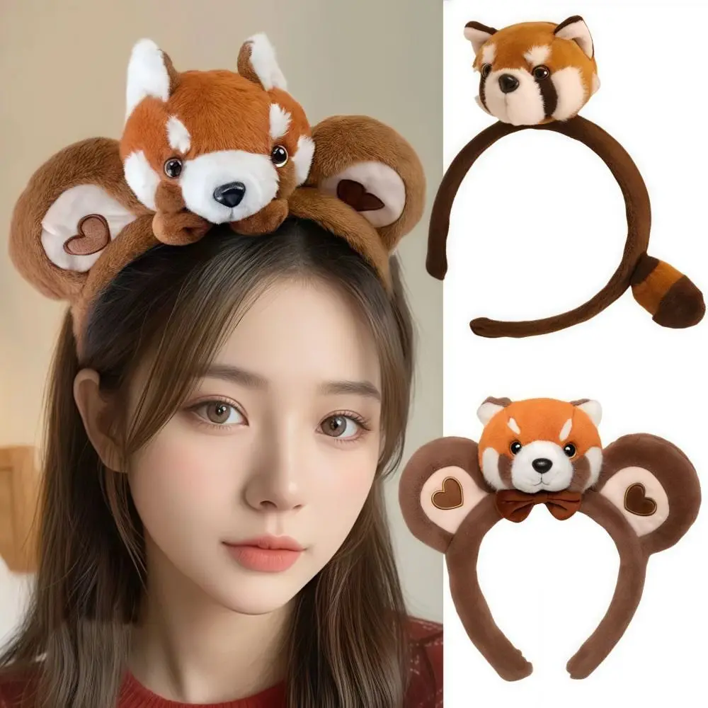 

Funny Lightweight Hair Bands Cartoon Raccoon Headbands Non Slip Hair Hoop Cosplay