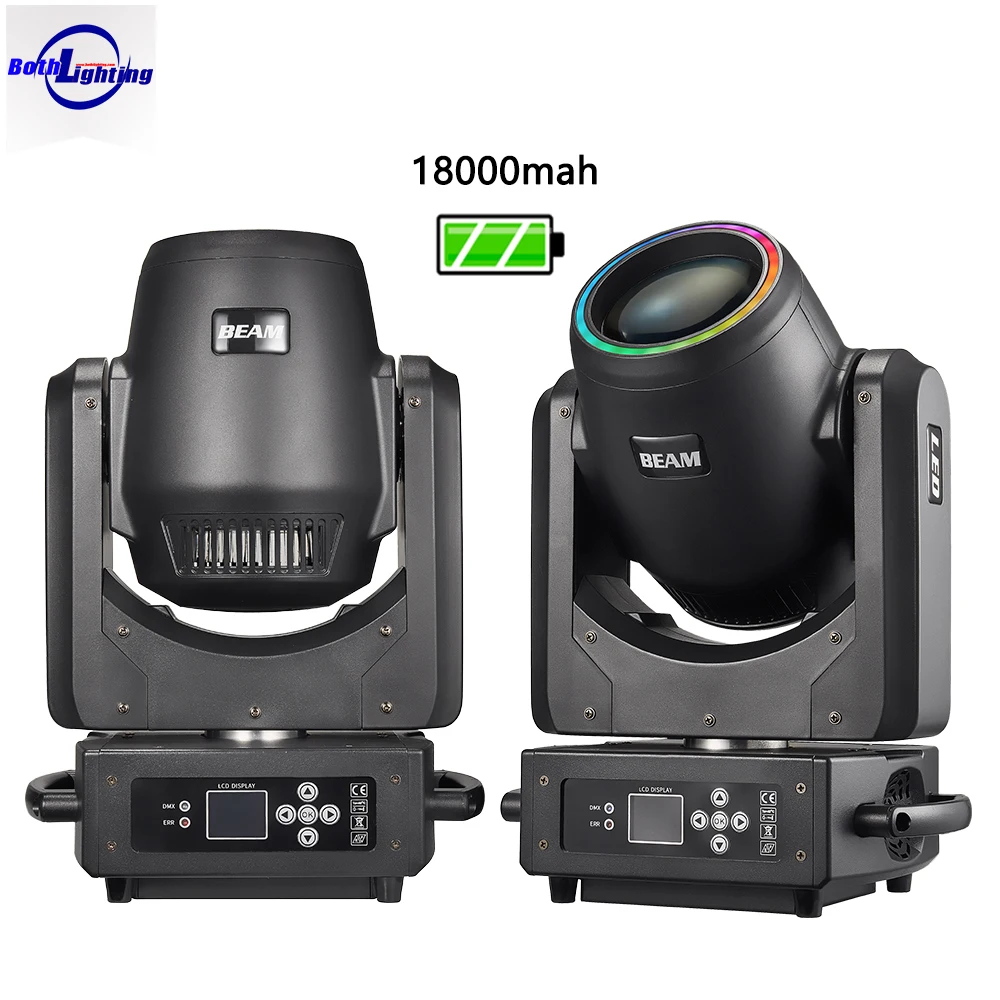 2unit 100w Beam Moving head light with Battery&Wireless DMX BPM-Beams 100 LED Moving Head Wedding Dj EVENT