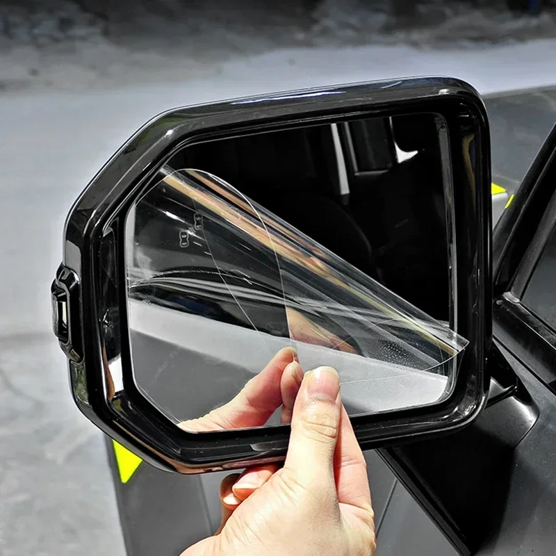 

For Chery Jetour Traveller T2 Car Anti-Rain Antifog Film Auto Rear View Mirror Film Rainproof Stickers