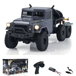 HB 1/18 Mini RC Rock Crawler Car Painted Assembled Conqueror 6x6 Ready to Run Remote Control Light Off-road Vehicle Gift Model