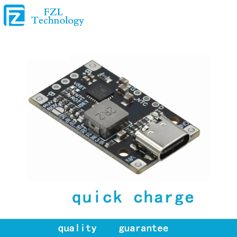 3.7V lithium battery 5V charging 2 strings 3 strings of lithium battery boost charging module supports QC fast charging