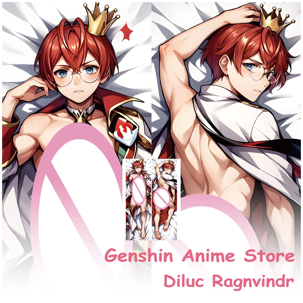 

Аниме Genshin Impact Diluc Ragnvindr Dakimakura чехол наволочка отаку спальная подушка чехлы для подушек обнимающее тело реквизит для косплея