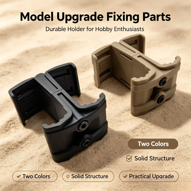 Sand Black Green Triple Color Nylon Dual Storage Connector High Flexibility Nylon Material Hobby Craft Fitting