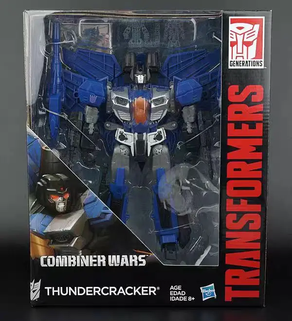 En Stock, Hasbro Transformers GENERATIONS Classic 4.0 COMBINER WARS Leader Class Starscream Thundercracker, Figura de Acción Súper Coleccionable