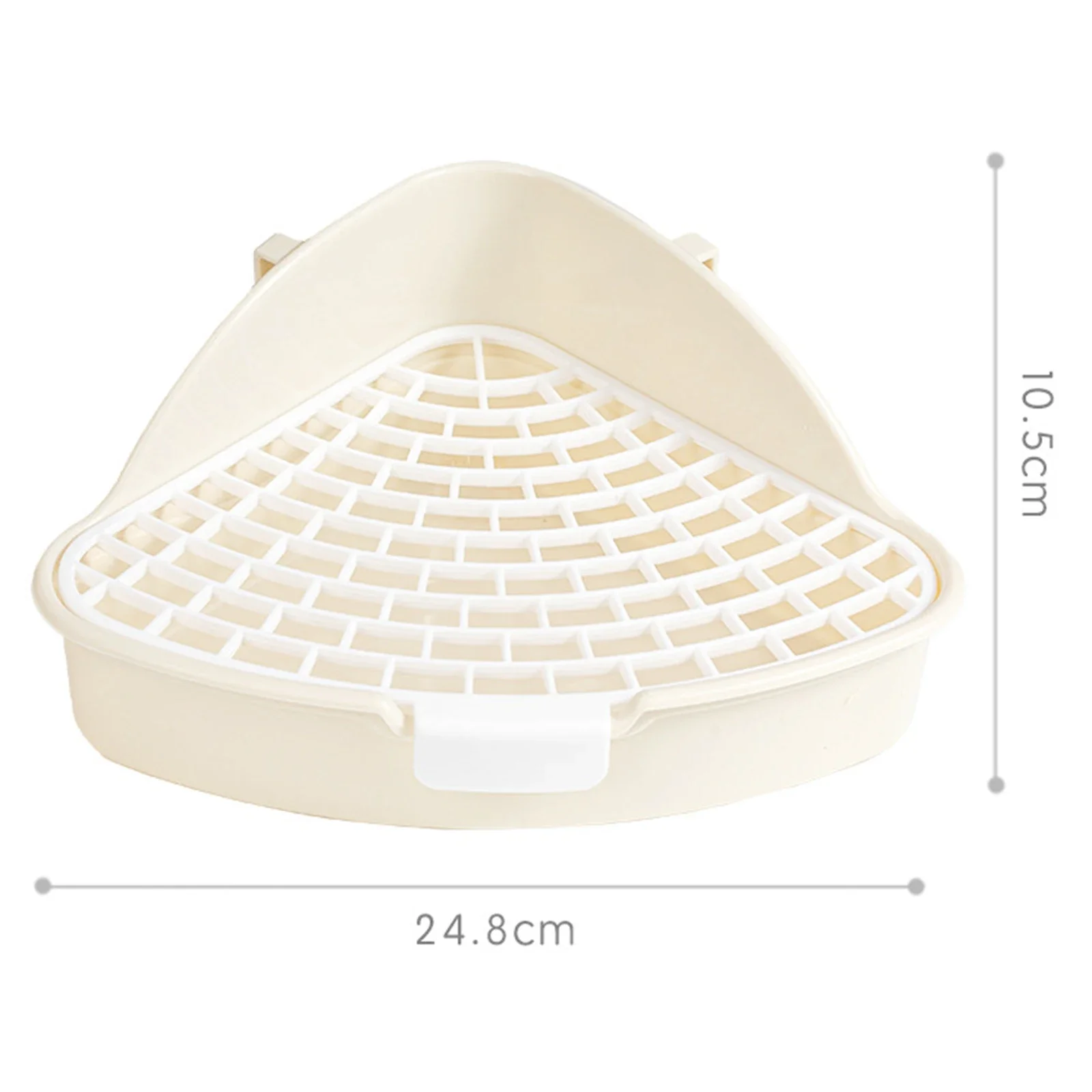 Rabbit Litter Tray Toilet Animal Potty Trainer Bunnies Corner Toilet Box for Ferret Hamster Dragon Cat Guinea Pig Dutch Supplies view 5