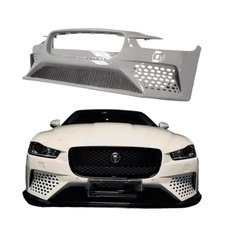 

Hot selling items ABS material Car body kit Front bumper Suitable For Jaguar XE 2016-2019 Upgrade P8 Style Car Bumpers