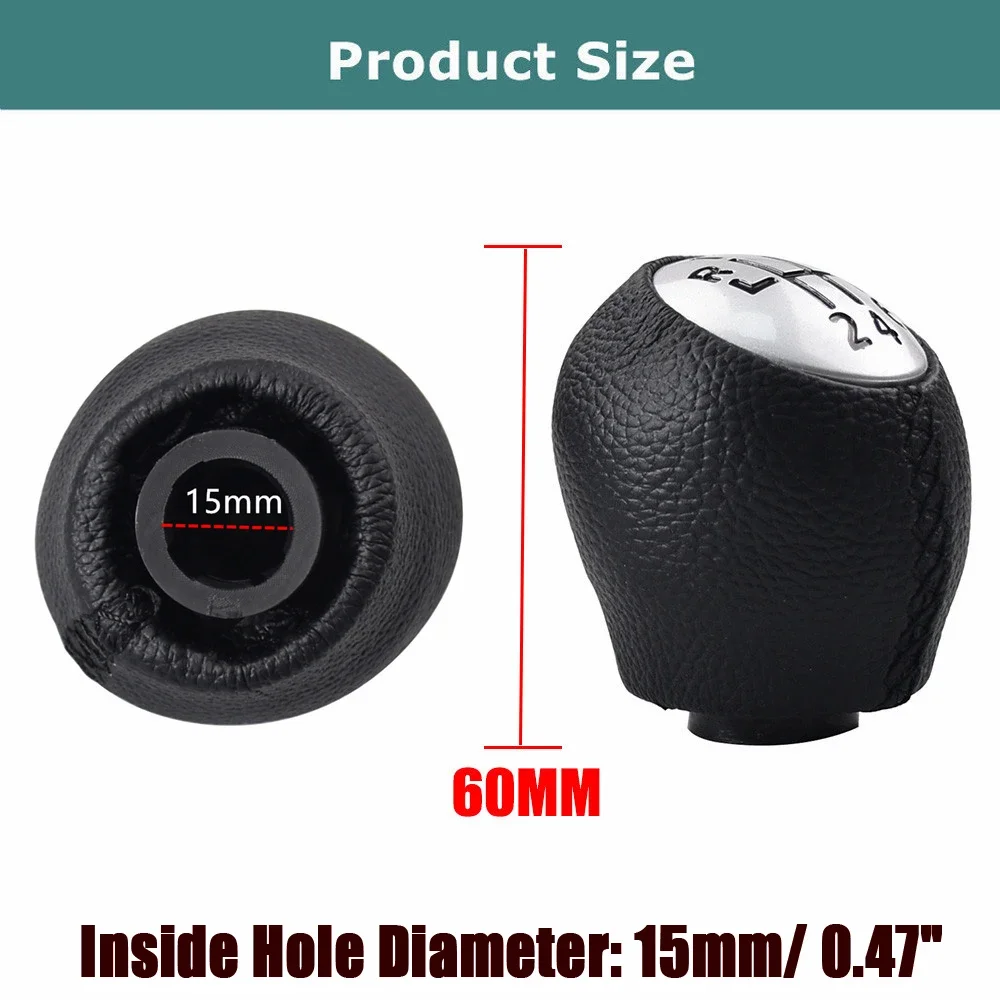 5/6 Speed 6 Speed Manual Car Styling Gear Shift Knob For Renault Megane mk3 Clio Megane 2 Clio 3 Scenic 2