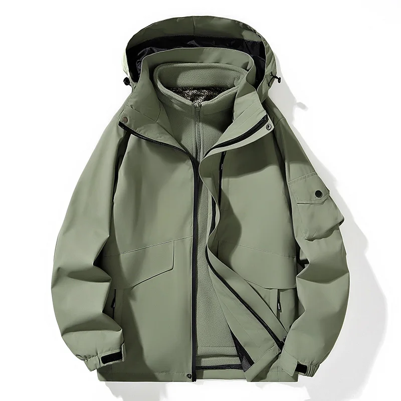 

Мужская повседневная свободная футболка-рубашка Faionable, весна 2025, из полиэфирного волокна, стандартной длины, эксклюзивно онлайн, бренд HE