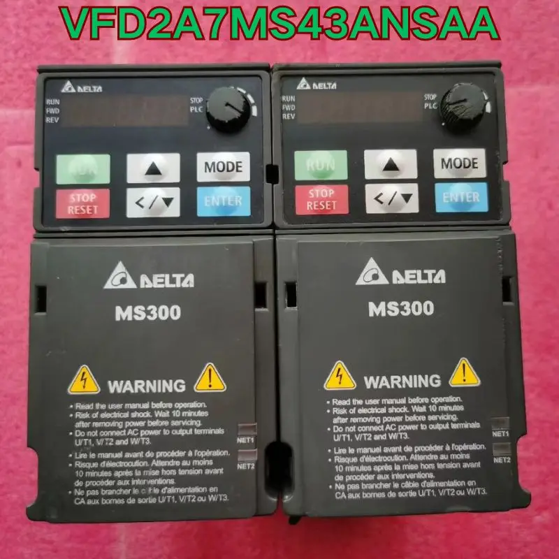 Second-hand disassembled VFD2A7MS43ANSAA inverter function test is normal Quality Assurance The latest quotation in 2026