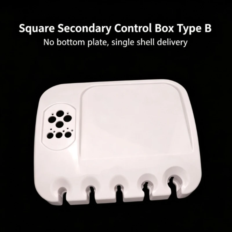 Dental Material Assistant Rack Box Plastic Hand Aid Rack Shell Oval Assistant Rack Box Dental Chair Accessories Without Base view 3