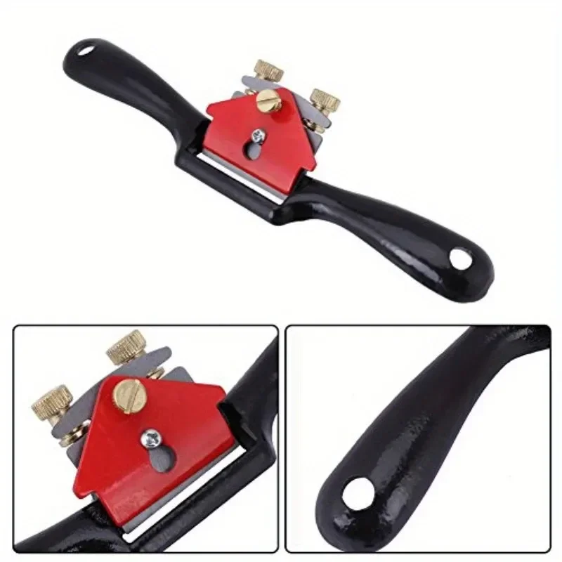 9/10 Zoll Mini Holzbearbeitung Handhobel Einstellbare Schnellarbeitsstahlklinge Scharfes Handhobelwerkzeug für Tischler 1 Stück – Detail 4