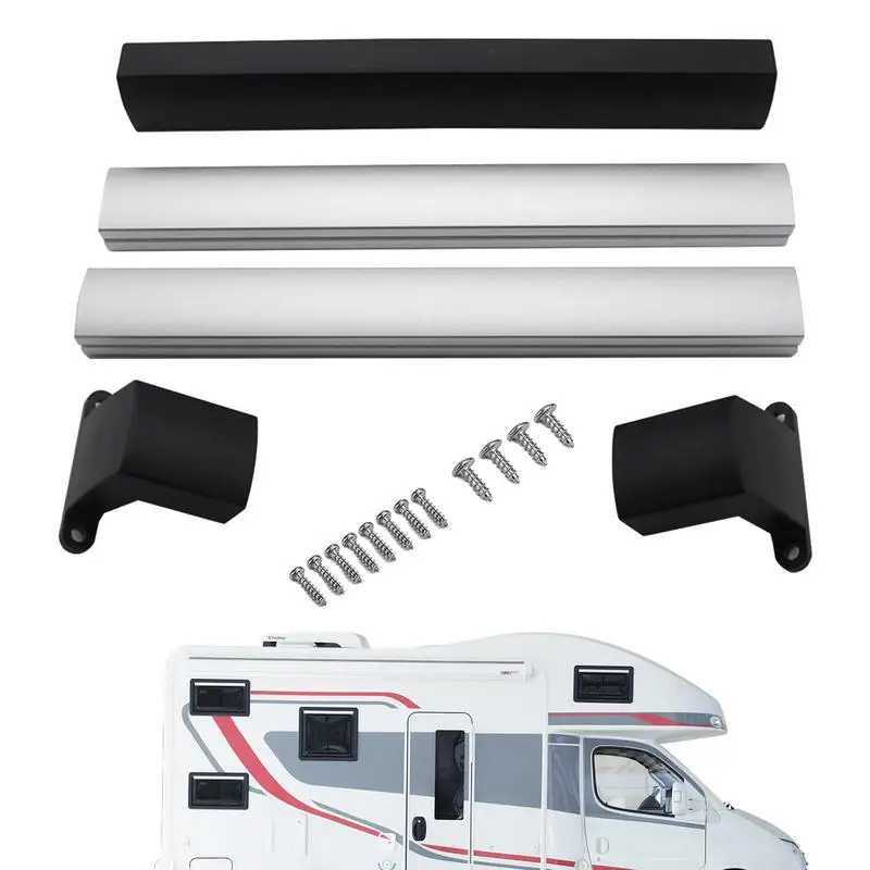 RV Screen Door Bar Handles Window Universal Non Slip Camper Door Handle Grip Armrest Sturdy For Travel Trailer Motorhome Camper