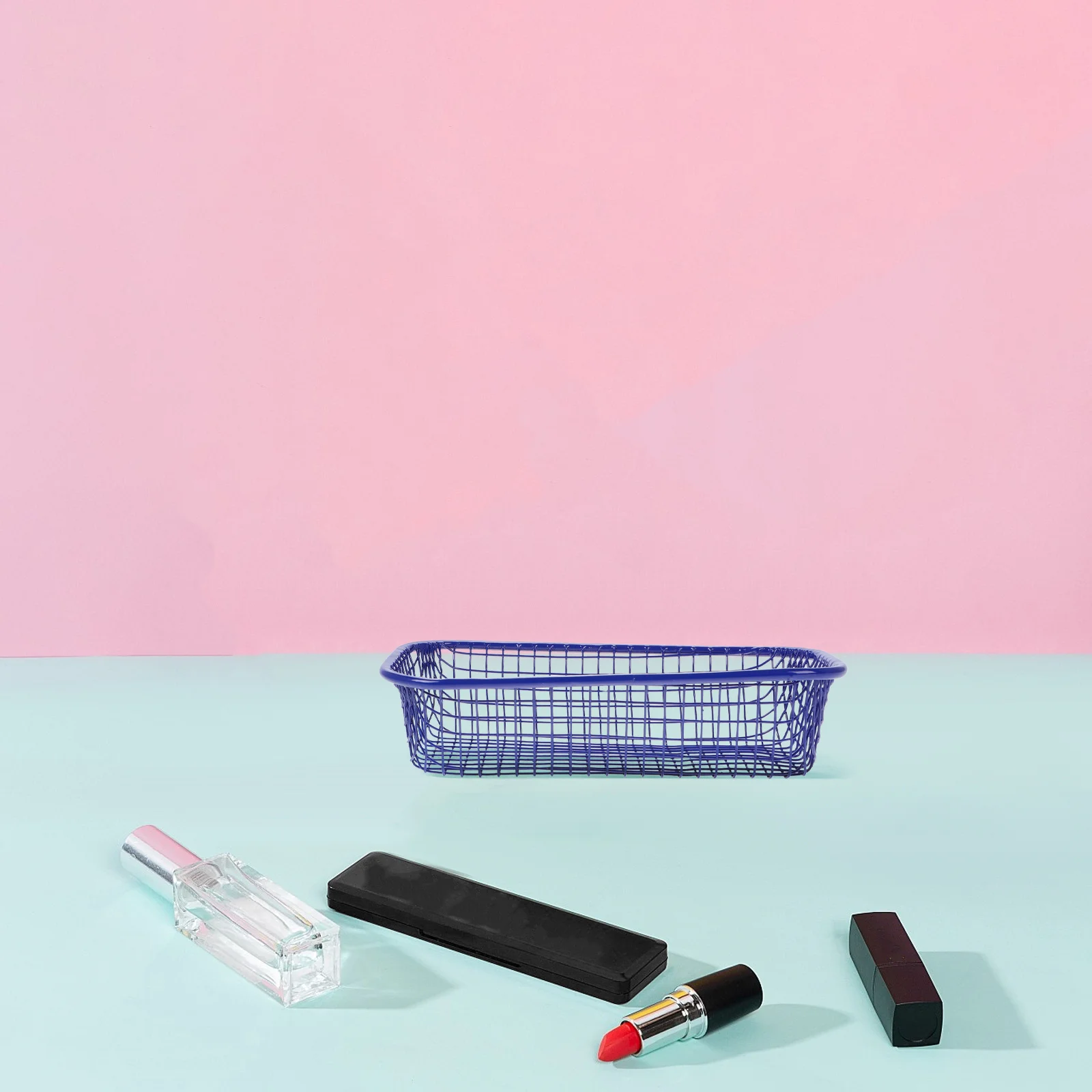 

Basket Storage Baskets for Shelves Utensils Kitchen Drainage Bins Organization Fork Organizer Drawers