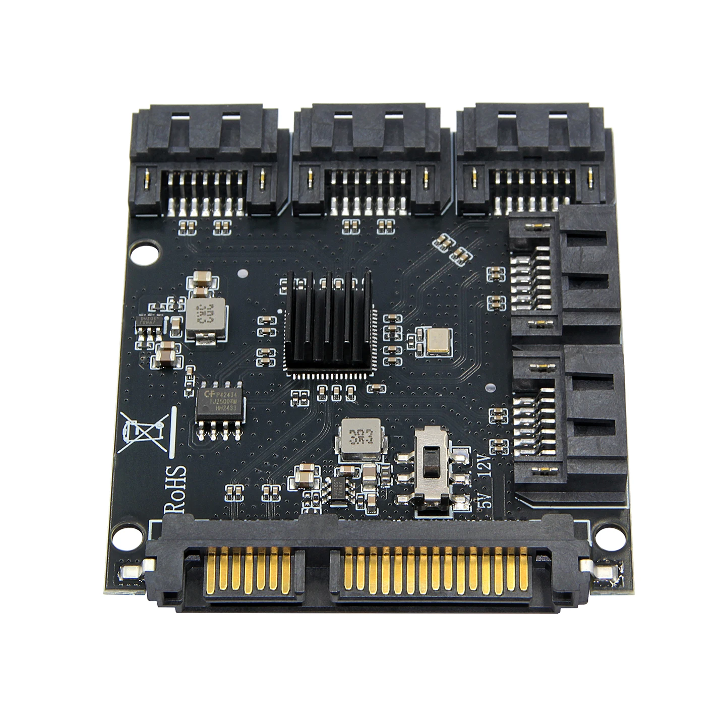 SATA 1to5 (soporte PM) Solo admite interfaz SATA Disco duro No disco duro SAS Compatible con sistema Mac/Linux/Windows7/8/10/11