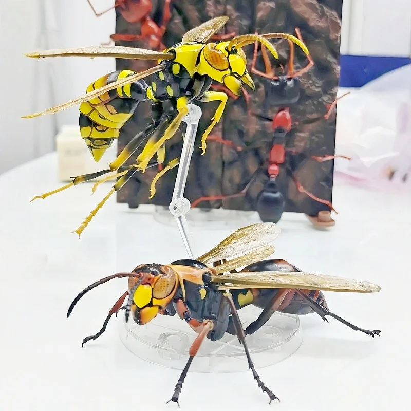 Insecto de Simulación Original de Bandai, Avispa Realista, Myrmecia Bulldog Ant, Modelo Coleccionable de Primera Calidad, Juguetes y Regalos