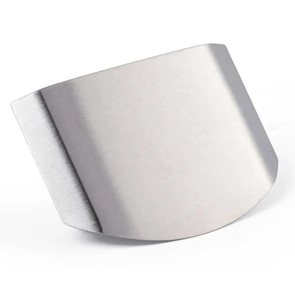 Protector de dedos de acero inoxidable, herramienta de cocina para proteger los dedos, cuchillo de corte seguro