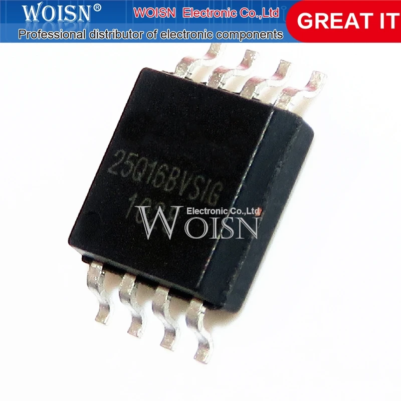 10PCS W25Q16BVSIG  25Q16BVSIG 25Q16 SOP-8