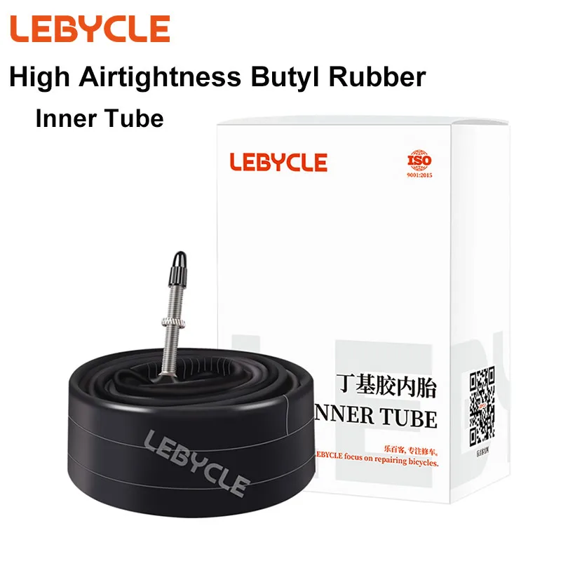 Lebycle MTB Bicycle Inner Tube 26*1.75/2.125-AV48L 20*1.75/2.125-AV/FV48L Bike Inner Tube