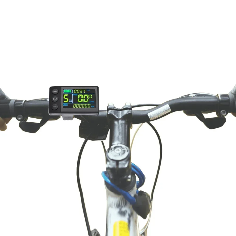 24V 36V 48V Electric Bike Display SM 5pin Connector Electric Bicycle Colorful S866 LCD Screen Meter Display Speedmeter UART NO.2