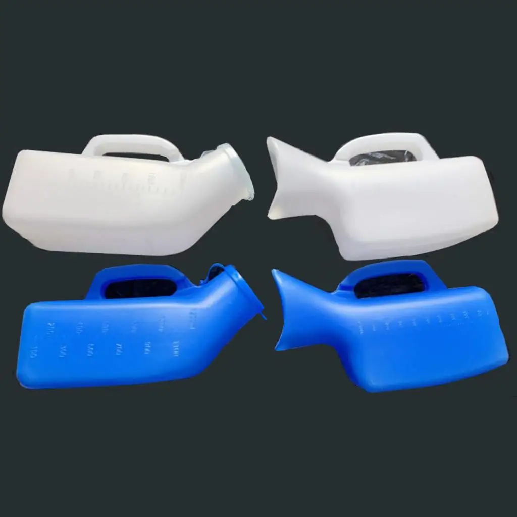 Mobile Urinal Toilet Bottle for Car Travel Camping Hiking Unisex Pee Aid Reusable Portable Plastic Urinal for Women Men Kids