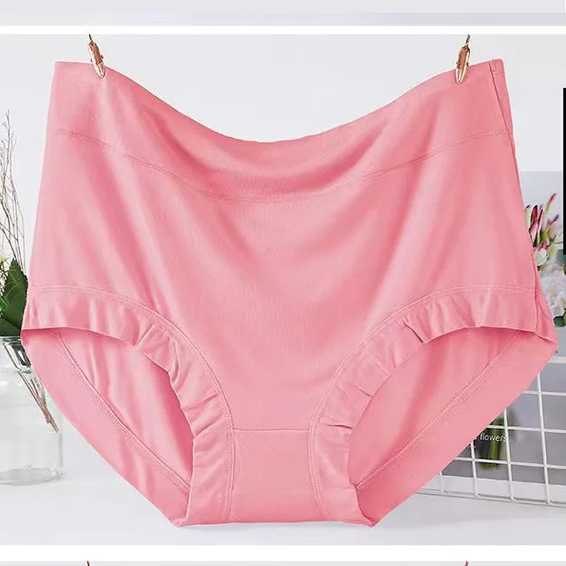 1 قطعة سراويل النساء عالية الخصر سيدة مشروط سلس الملابس الداخلية تنفس السروال حجم كبير اللباس الداخلي الإناث ملخصات مريحة #1