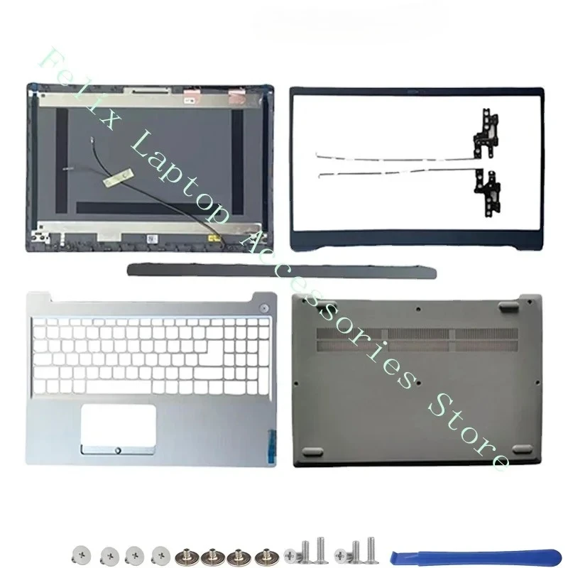 

Новинка для Lenovo IdeaPad 3 15IML05 3-15ARE05 15IIL05 15IGL05 15ADA05 задняя крышка ЖК-дисплея/рамка/петли/подставка для рук/нижняя часть корпуса