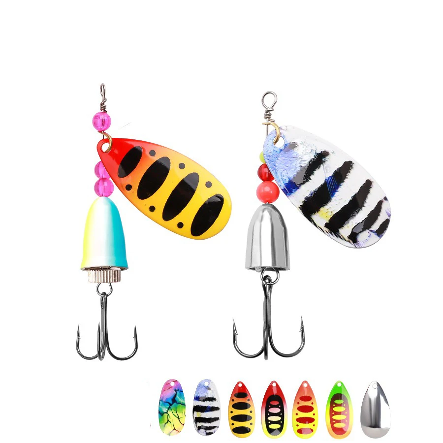 

Fishing Lure Rotating Sequin 9g 12g Spinner Spoon Artificial Baits Long Cast Colorful Perch Fish Fishing Tackle Pesca Lures