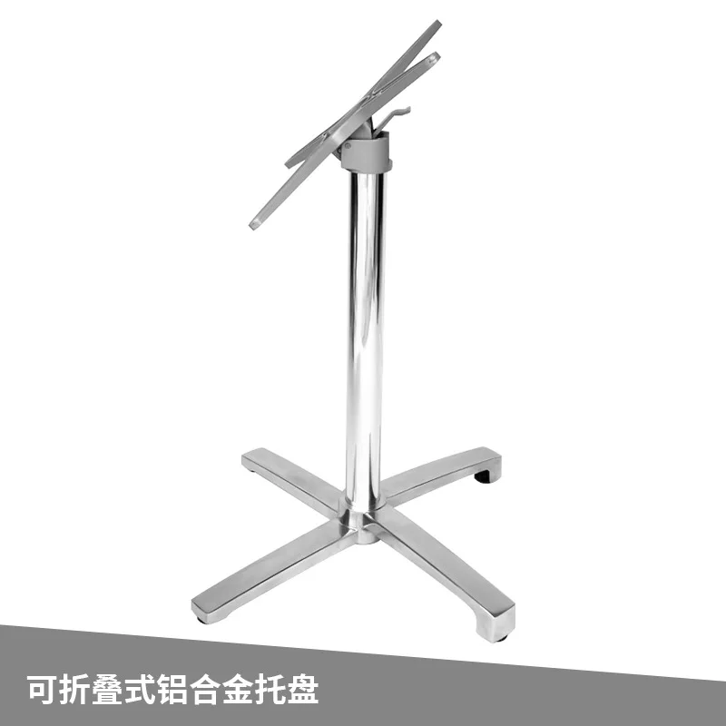 Minimalist outdoor aluminum alloy foldable table bar catering shop milk tea shop cafe shop dining