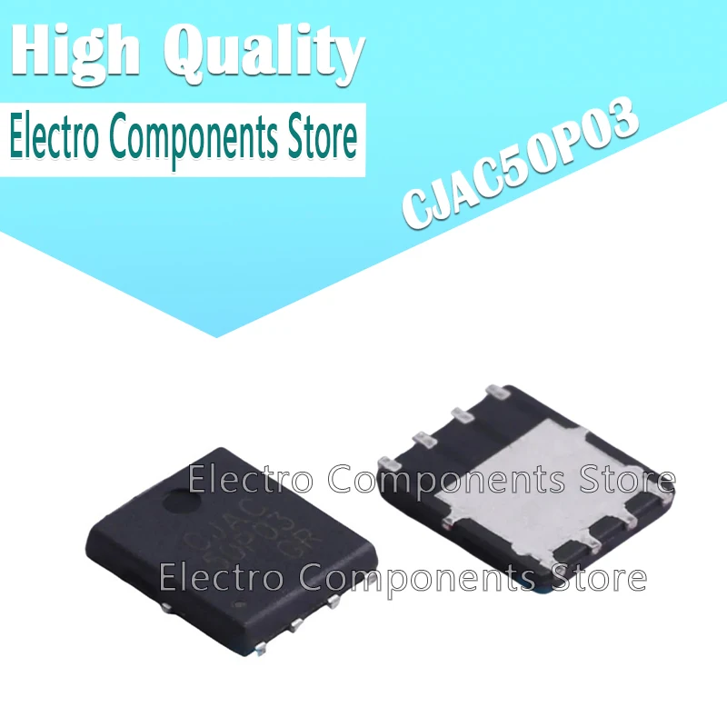CJAC50P03 Plastic-Encapsulate MOSFETS P-Channel Power MOSFET DFN5X6 30V 50A