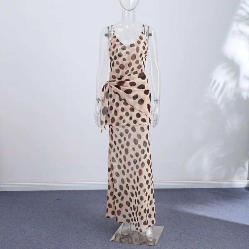 Women’s Polka Dot Bodycon Dress